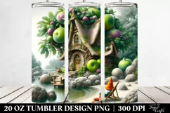 Fairy Tale Gnome in Pastel | 20 Oz Tumbler Product Image 2