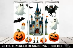 Very Simple Castle Clipart 20 Oz Tumbler Product Image 2