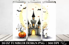Very Simple Castle Clipart 20 Oz Tumbler Product Image 2