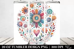 Love 20 Oz Tumbler Png Product Image 2