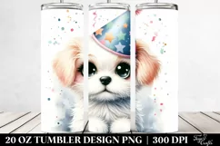 Cute Baby Dog Tumbler Product Image 2