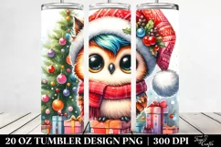 Expressive Baby Owl with Cool Haircut Product Image 2