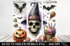 Funny Skull Clipart 20 Oz Tumbler Product Image 2