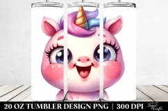 Funny Baby Unicorn Tumbler Product Image 2