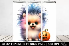 Expressive Pomeranian with Crazy Haircut PNG Product Image 2