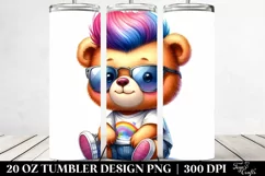 Cute Baby Bear Sitting | 20 oz Tumbler Product Image 2
