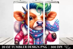 Baby Cow Dancing | 20 oz Tumbler Product Image 2