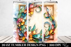 Stained Snapdragon | 20 oz Tumbler Product Image 2