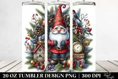 Detailed Christmas Gnome Tumbler Product Image 2