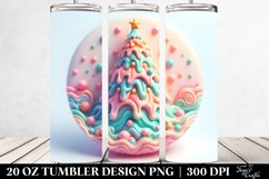 Vibrant Christmas Tree Clipart Product Image 2