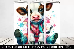 Colorful Baby Cow, Boogie-Woogie Dancer's Outfit. 20 oz Product Image 2