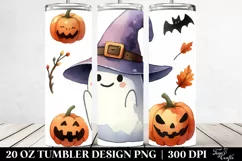 Simple Funny Halloween Clipart, Hat 20 Oz Tumbler Product Image 2