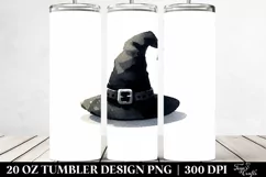 Simple Funny Halloween Clipart, Hat 20 Oz Tumbler Product Image 2