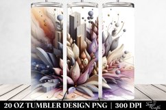 Wooden Lavender Tumbler | 20 oz Tumbler Product Image 2