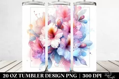Pastel Rhododendron with Finish, 20 Oz Tumbler Product Image 2