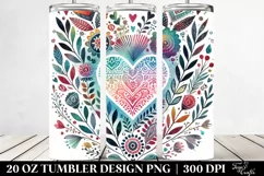 Love 20 Oz Tumbler Png Product Image 2