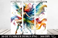 Funny Dancing Fairy | 20 oz Tumbler Product Image 2