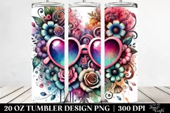 Love 20 Oz Tumbler Png Product Image 2
