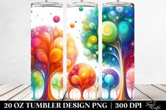 Colorful Vibrant Trees | 20 Oz Tumbler Product Image 2