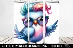Cute Baby Dove Dancing, 20 Oz Tumbler Product Image 2