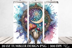 mystical Pastel Mushroom | 20 oz Tumbler Product Image 2