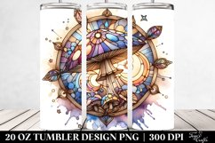 mystical Pastel Mushroom | 20 oz Tumbler Product Image 2