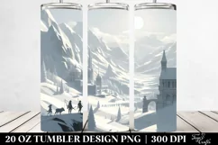 Digital Painting with Shadows | 20 oz Tumbler Product Image 2
