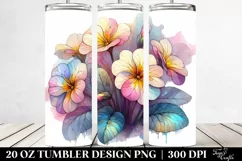 Wooden Primrose 20 Oz Tumbler Product Image 2