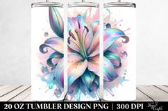 Vibrant Pastel Lily | 20 oz Tumbler Product Image 2