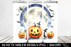 Simple Funny Halloween Clipart, High-Res 20 Oz Tumbler Product Image 2