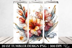 Stained Gladiolus | 20 Oz Tumbler Product Image 2