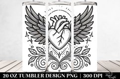 Valentines 20 Oz Tumbler Png Product Image 2