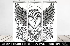 Valentines 20 Oz Tumbler Png Product Image 2