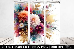 Colorfull Wimsicall Butterfly | 20 Oz Tumbler Product Image 2