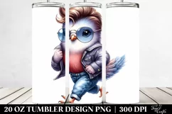 Proud Baby Dove Running, 20 Oz Tumbler Product Image 2