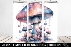 Pastel Shiny Mystical Mushroom | 20 oz Tumbler Product Image 2