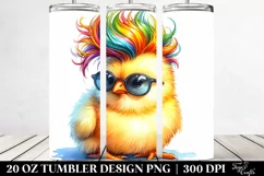 Baby Chicken Sitting 20 Oz Tumbler Product Image 2