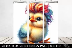 Baby Chicken Sitting 20 Oz Tumbler Product Image 2