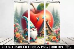 Digital Painting Pastell Fairy Tale Gnome, 20 Oz Tumbler Product Image 2