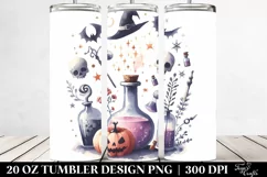 Washed Vintage Halloween Magic Potion Tumbler | 20 oz Product Image 2