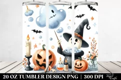 Funny Halloween Candle 20 Oz Tumbler Product Image 2