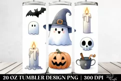 Funny Halloween Candle 20 Oz Tumbler Product Image 2