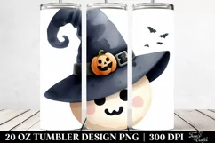 Funny Halloween Hat 20 Oz Tumbler Product Image 2