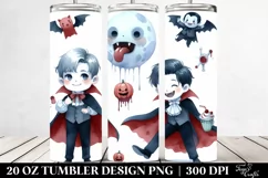 Funny Halloween Vampire 20 Oz Tumbler Product Image 2