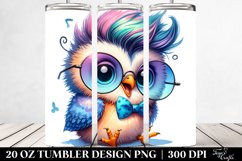 Baby Owl Sitting 20 Oz Tumbler Product Image 2
