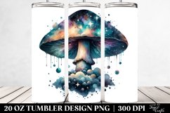 Detailed Glossy Mystical Mushroom | 20 oz Tumbler Product Image 2