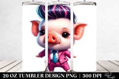 Baby Pig Dancing 20 Oz Tumbler Product Image 2