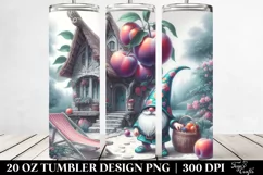 Digital Painting Pastel Fairy Tale Scenery Gnome | 20 oz Product Image 2