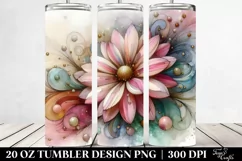 Daisy Made of 20 Oz Tumbler Product Image 2
