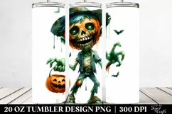 Funny Halloween Zombie 20 Oz Tumbler Product Image 2